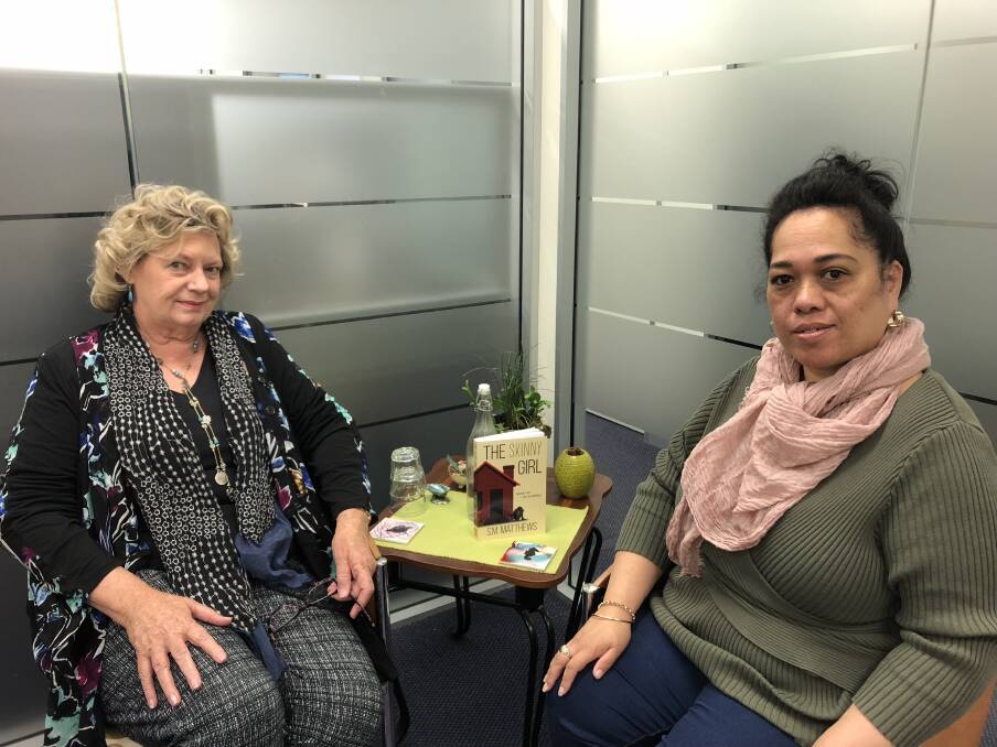 COUNSEL WITHOUT JUDGEMENT: Helen West and Nani Coulture say the key is to let clients know they are there to help in whatever capacity. Picture: Annie Lewis 