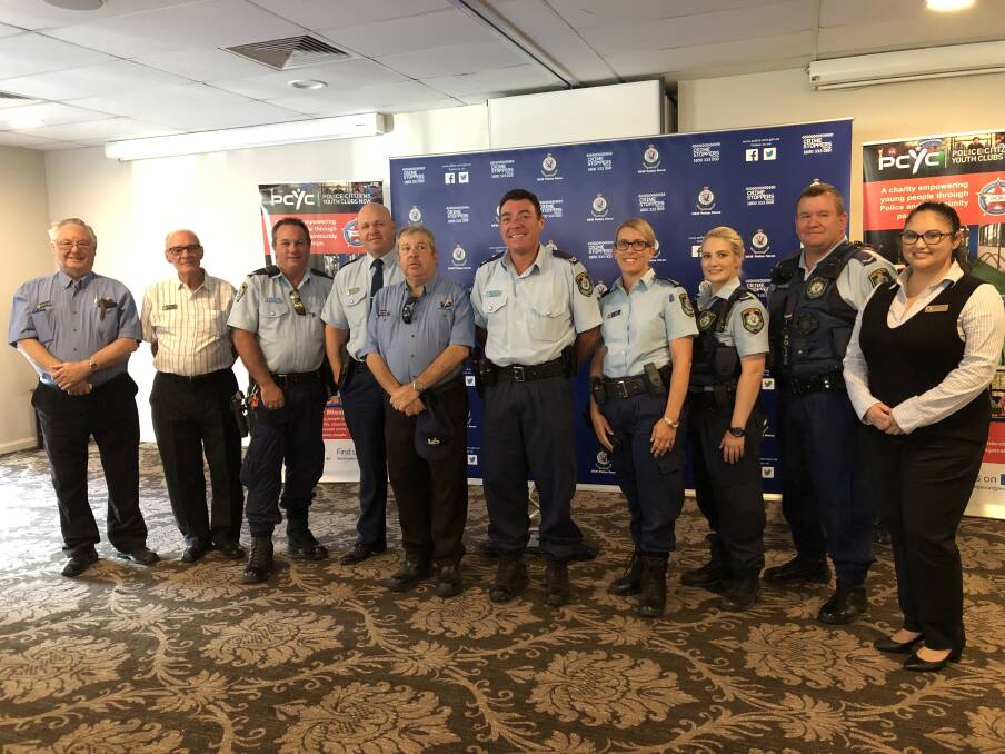 THE FINALISTS: David Richmond, Ray Pelletier, Mark Fitzgibbins, Bob Noble, Glenn Fanning, Troy Fisher,  Nadine Roberts, Ashley Fitzgerald, Terry Bourke and Janette Milnes. Picture: Annie Lewis 