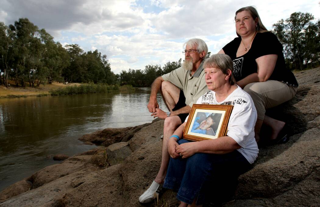 Justin Berkhout's family, Adrian mother Yvonne and and sister Nicole McDonald, in the lead up to the 2009 inquest. 
