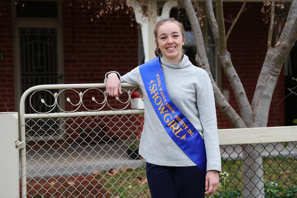 AMBASSADOR FOR WOMEN: Emma Gorman used her position as the 2016 Wagga Showgirl to advocate for rural health issues. Picture: Emma Hillier 