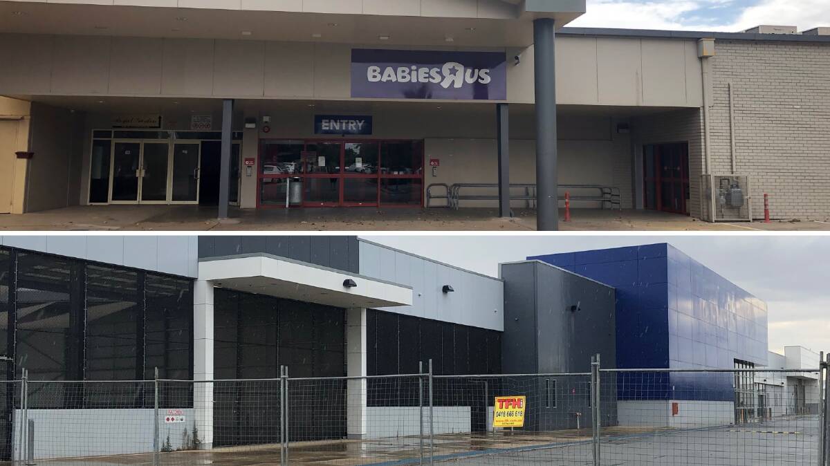 GHOST TOWN: The departure of Toys 'R' Us in August on Trail Street and Hammond Avenue's Masters building have both remained empty. Pictures: Jess Whitty