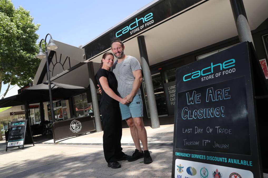 CHERISHED TIME: Renee and Anthony Chambeyron wish to thank their loyal customers and their amazing staff for all their support. Picture: Les Smith 