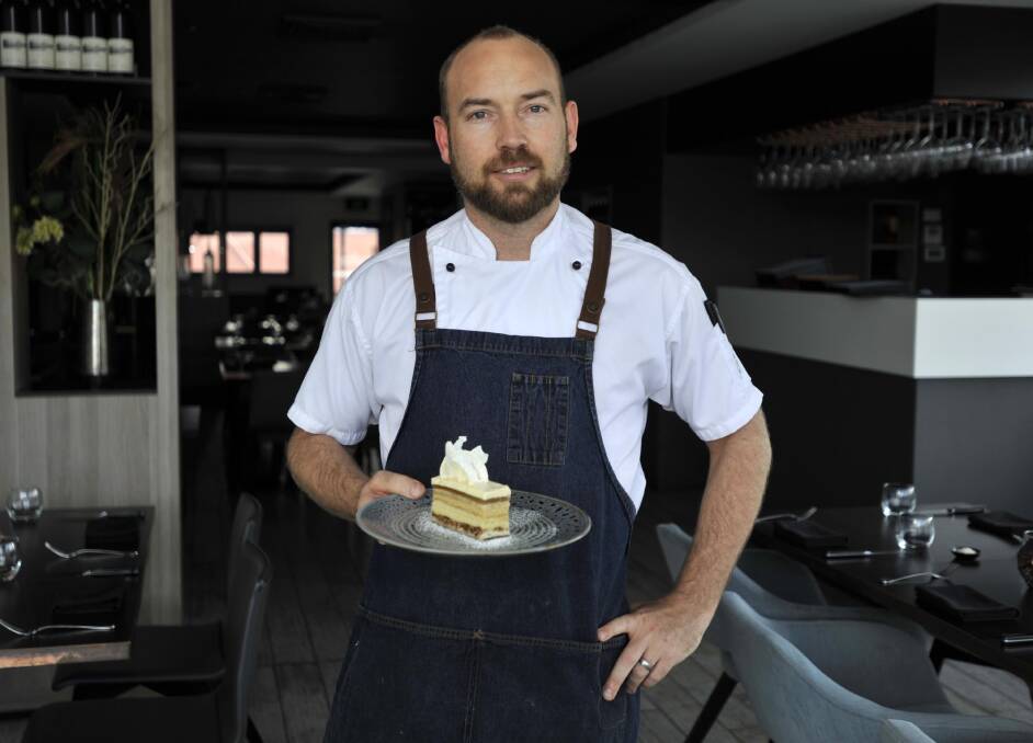 EXECUTIVE CHEF: Jamie Shepley said the degustation experience is a massive trend. Picture: Chelsea Sutton 
