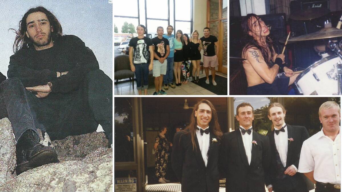 IN LOVING MEMORY: Pete Philpot at his wedding to Joanne Ryan, in 1998. Pete will be sorely missed by his family, friends and fans. Picture: Supplied 
