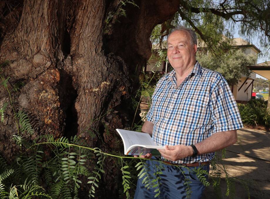 Jim Pratley is honoured to have his work in the field of agriculture recognised. Picture: Les Smith 
