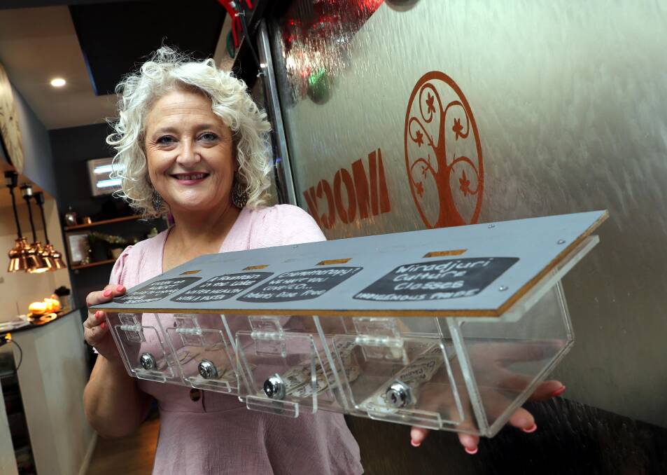 HELPING OTHERS: Roslyn Mitchell has been running her give back scheme for more than a year. Picture: Les Smith