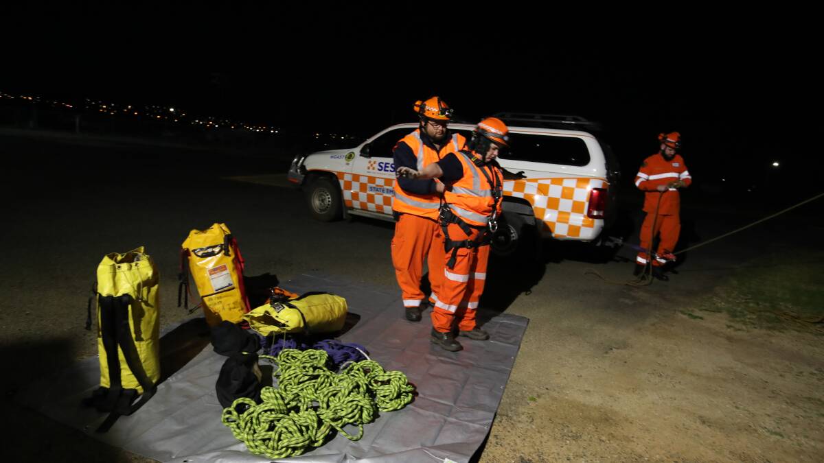 Ready for a crisis: SES members train hard in spare time