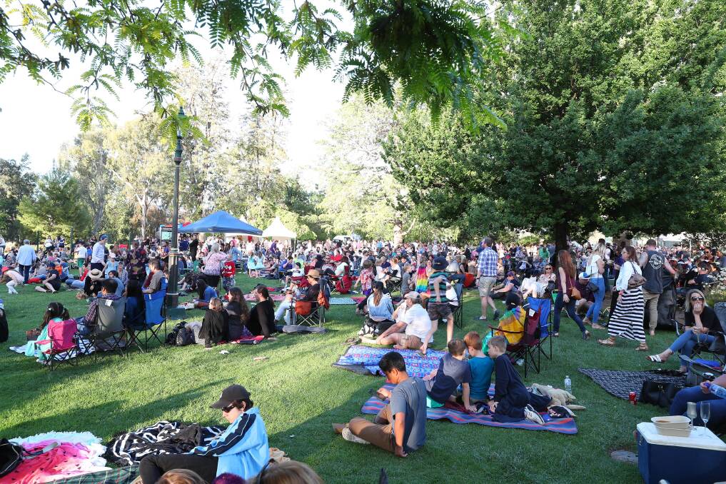 FESTIVAL: Fusion 2017 was held in the Victory Memorial Gardens and celebrated Wagga's diversity. 