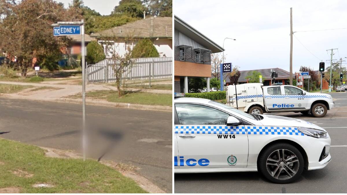 Police executed a search warrant at an address in Edney Street Kooringal.