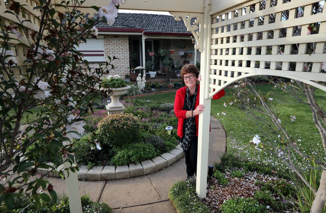 WINNER: Pamela Frost's efforts in her front lawn were recognised with the ‘Garden of the Season’ award. Picture: Les Smith 