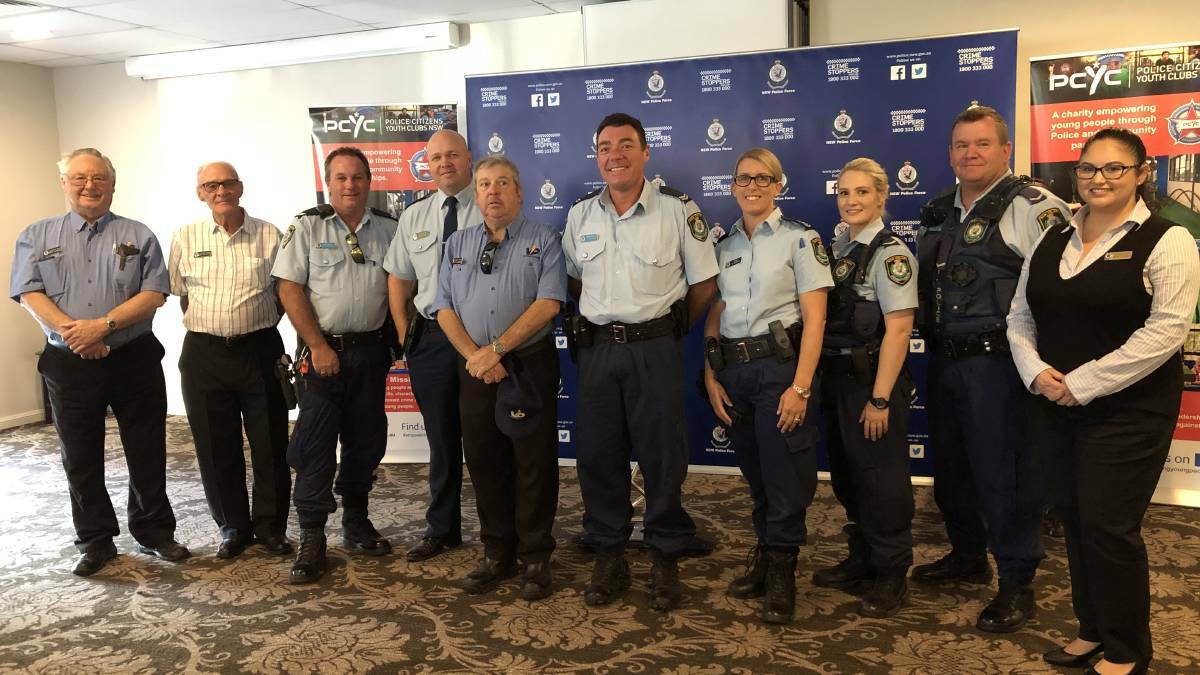 SOME OF THE FINALISTS: David Richmond, Ray Pelletier, Mark Fitzgibbins, Bob Noble, Glenn Fanning, Troy Fisher,  Nadine Roberts, Ashley Fitzgerald, Terry Bourke and Janette Milnes. Picture: Annie Lewis 