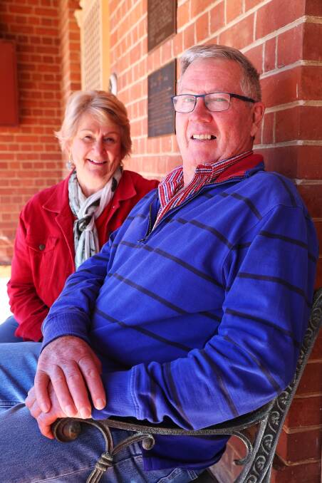 NIGHT OF MUSIC: Fred Hazelwood and Judy Ferguson encourage Wagga to back the Legacy concert this weekend. Picture: Emma Hillier