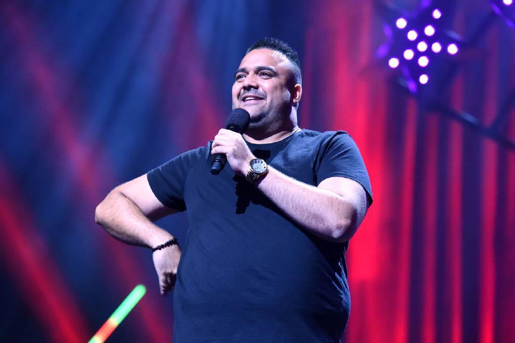 DREAM COME TRUE: Dane Simpson had no words to describe what it was like performing at the Melbourne International Comedy Festival. Picture: Supplied