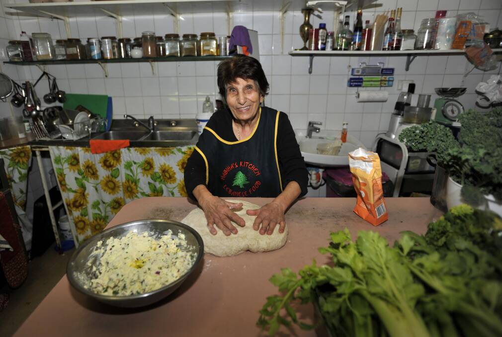 TASTE OF HOME: Nabiha Koriaty enjoys bringing the flavours of Lebanon to the people of Wagga. Picture: Chelsea Sutton 