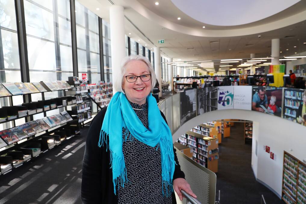 Library manager Claire Campbell says the library is more than just books on shelves. 