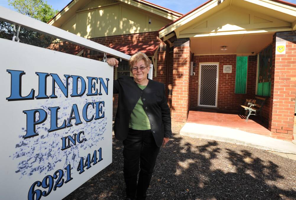 FLASHBACK TO 2012: Kay Humphreys says she is grateful to those who she has worked with at Linden Place for the past 23 years. 