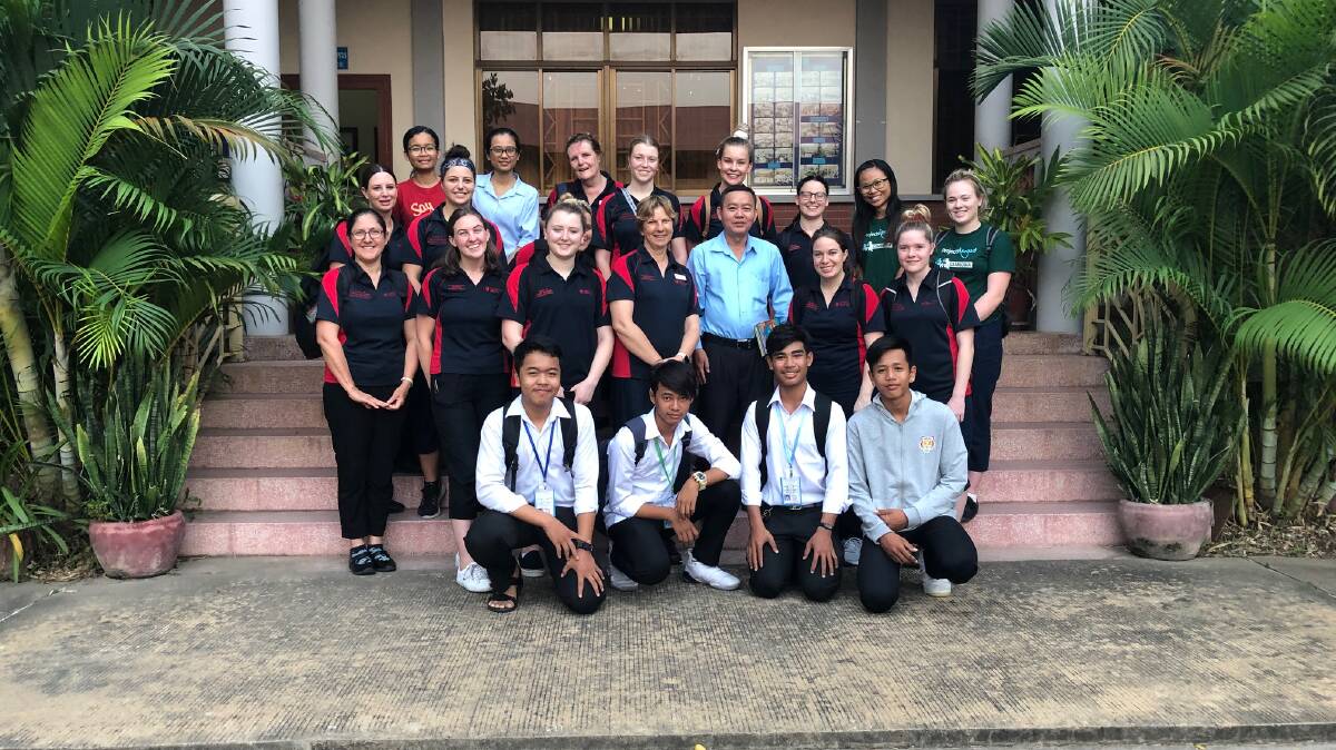 Nursing students return from "life-changing trip" to Cambodia