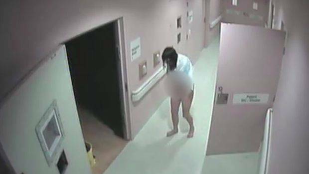 Miriam Merten in the corridor of Lismore Base Hospital. Her death sparked a parliamentary inquiry and an independent investigation into the use of seclusion and restraint of mental health patients across NSW - including Wagga. 