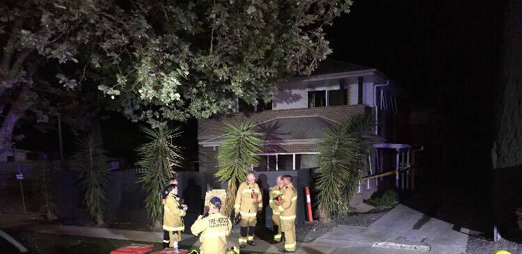 Fire and Rescue NSW have conducted initial investigation and have handed the scene to Police to complete and finalize a cause. Picture: Fire and Rescue NSW Station 472 Turvey Park