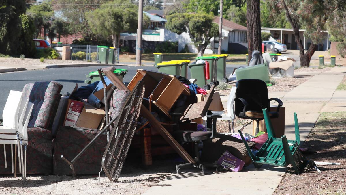 Resident angry at seeing suburb 'treated like rubbish'