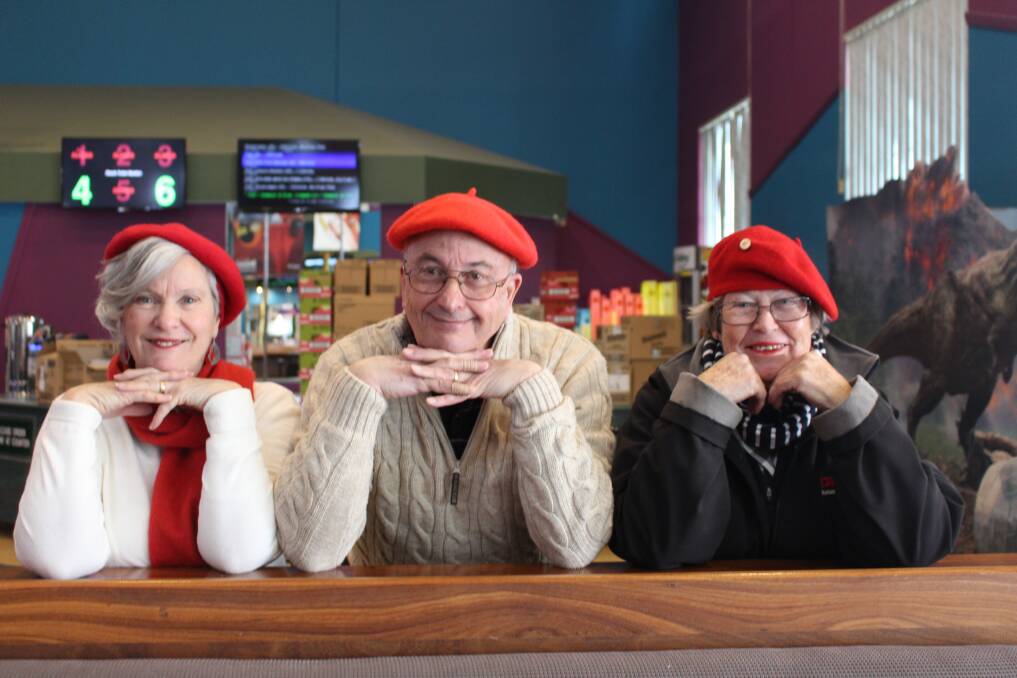 FRENCH ENTHUSIASTS: June Pack, Graham Pack and Sally Taylor are excited for the upcoming festival. Picture: Annie Lewis 