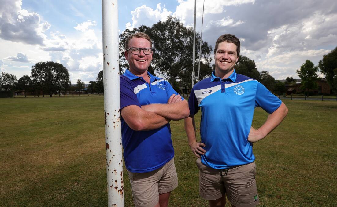 Wade McPherson and Jim Waters have been appointed co-coaches of Tumbarumba, initially on a one-year deal. Picture by James Wiltshire