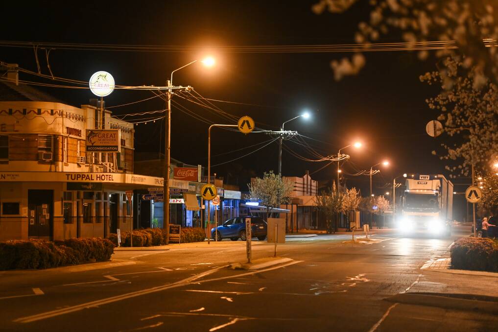 GHOST TOWN: Emptiness has been a familiar sight in Finley since the NSW lockdown.