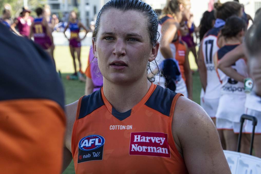 STAR POWER: Alyce Parker has played 14 games for the GWS Giants since her debut season in 2019.
