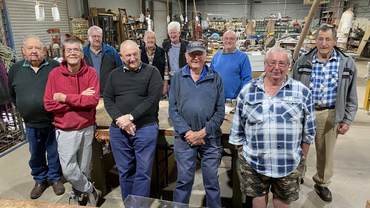 Leeton Men's Shed is always looking for new members. Picture by Talia Pattison