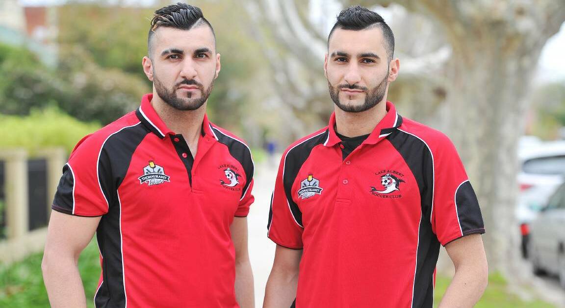 READY TO PLAY: The talented Gardner brothers will be playing for Leeton United this season, which is a huge boost for the first grade side.