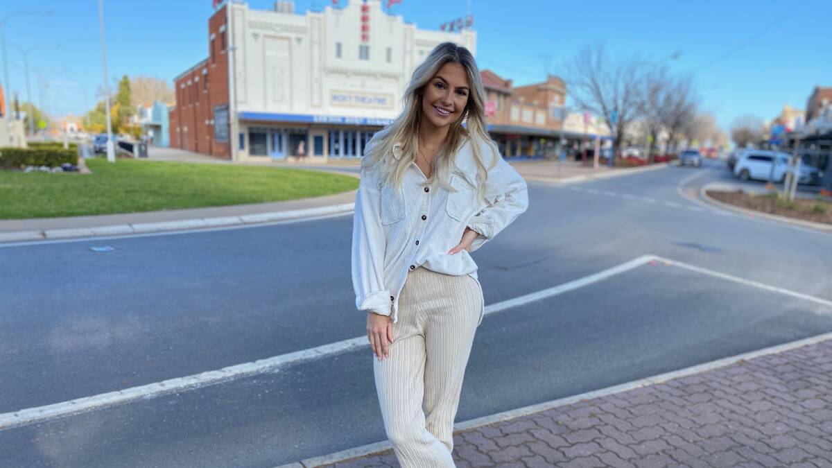 REFLECT: Leeton's Josie Werner said she enjoyed her experience on the reality television program Beauty and the Geek. Photo: Talia Pattison