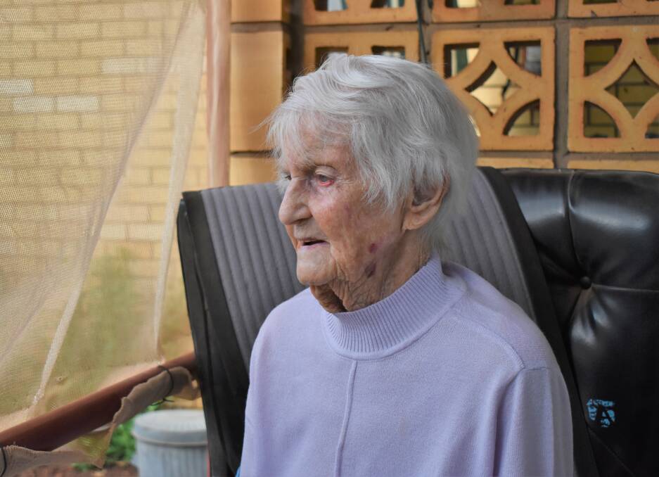 CELEBRATION: Griffith's Beryl Owen is celebrating being 103-years-young. PHOTO: Shaun Paterson