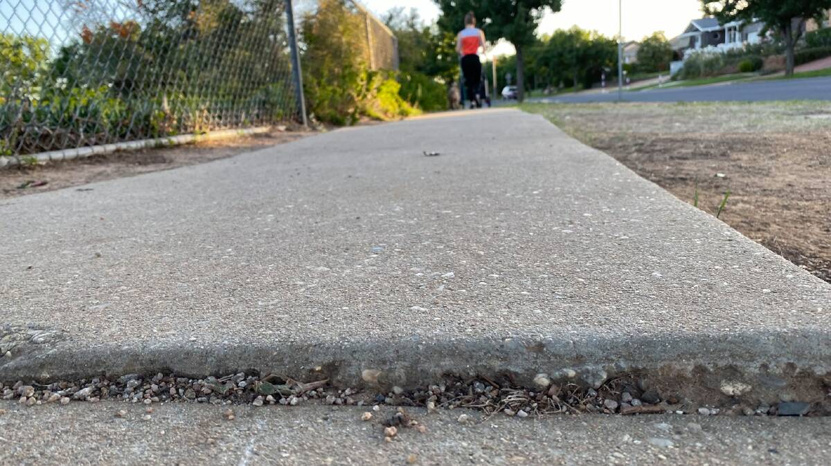 Council hits footpaths to smooth out tripping hazards