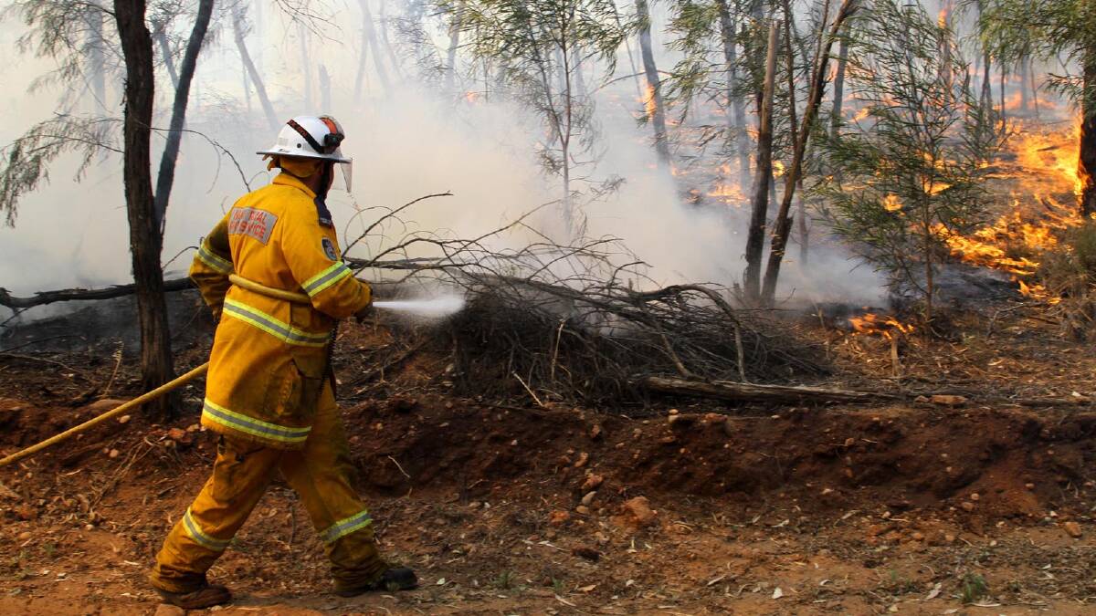 BE PREPARED: NSW Rural Fire Service is asking farmers to add fire breaks around infrastructure on their properties. Picture: File. 