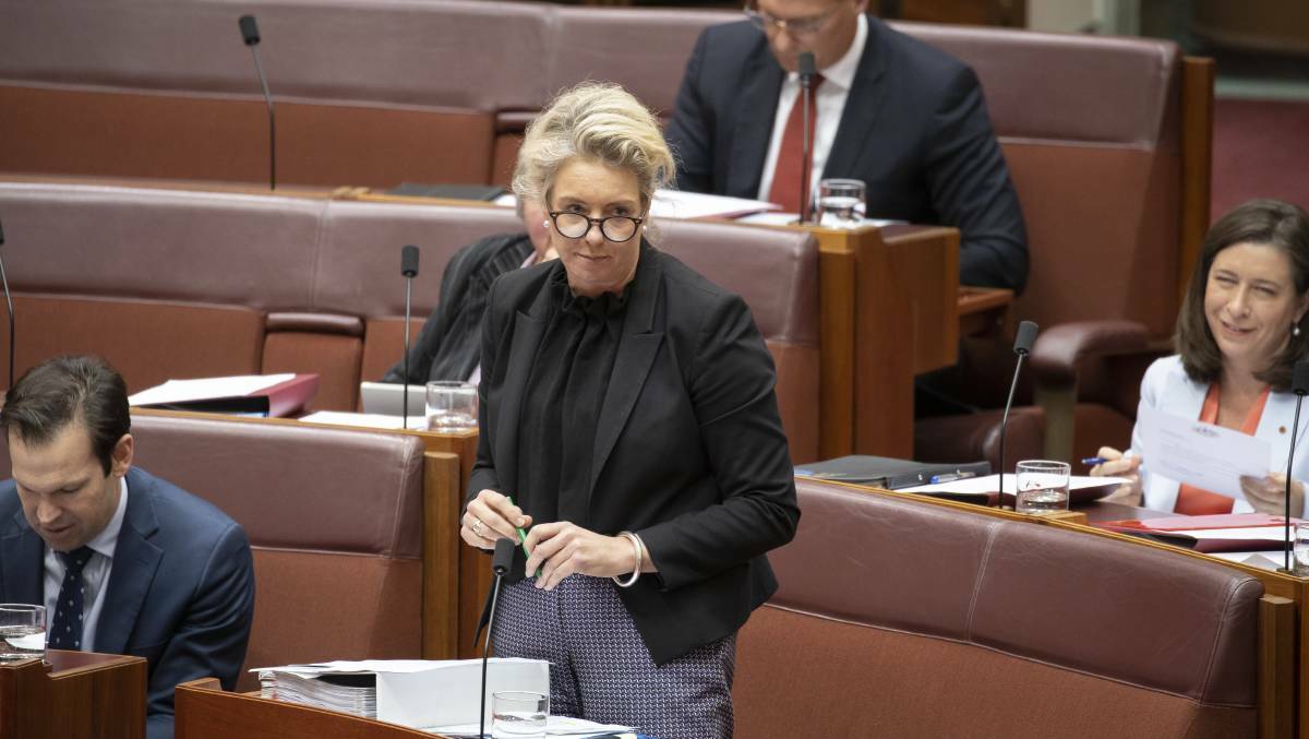 MISSED OUT: Deputy Nationals leader Bridget McKenzie during senate question time on November 28. She has been fighting off calls to resign as cabinet minister amid the sports rort scandal. Picture: Sitthixay Ditthavong