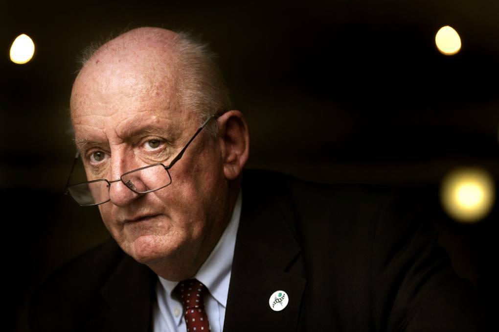 TRIBUTE: Former National Party leader and deputy prime minister Tim Fischer. Picture: Marina Neil 