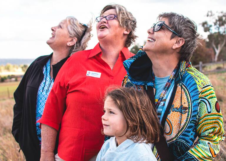 CASH UP FOR GRABS: An inter-generational Wiradjuri language choir is among the contenders for the My Community Project money. Picture: Contributed