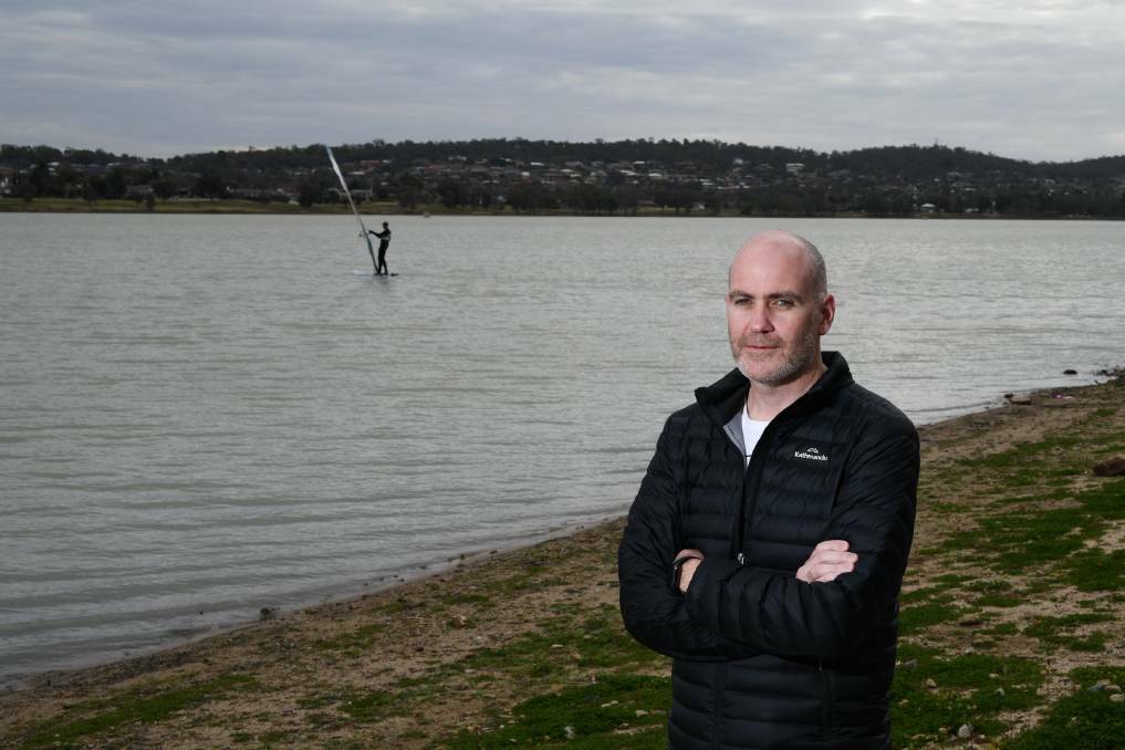 DECISION MADE: Wagga councillor Tim Koschel stands firmly against the climate emergency declaration, believing Lake Albert and roads are a higher priority.