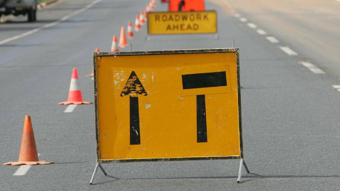 Olympic Highway roadworks to slow down traffic