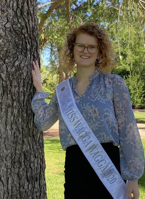 Miss Wagga 2020 Hannah Smith is excited to continue her duties into 2021. Picture: Daina Oliver