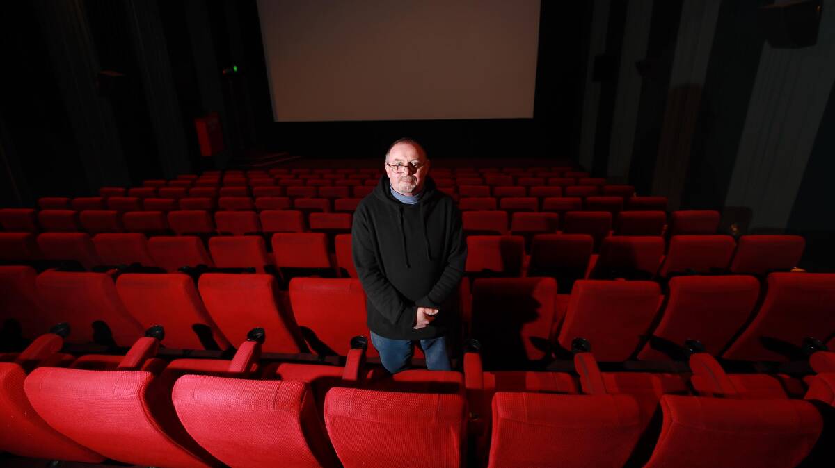 Forum 6 cinema's general manager Craig Lucas is looking forward to filling up the seats again after the shutdown. Picture: Les Smith