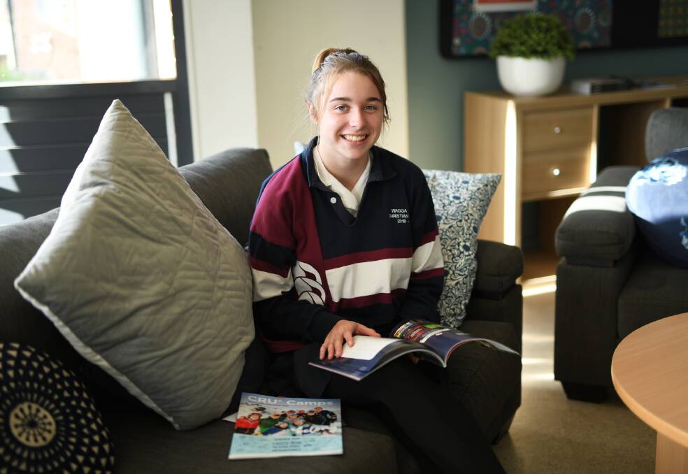 PLANNING PATHWAYS: Wagga Christian College year 12 student Chloe Holgate is one of the students going to the Wagga Careers Expo next week to narrow down her options after school. 