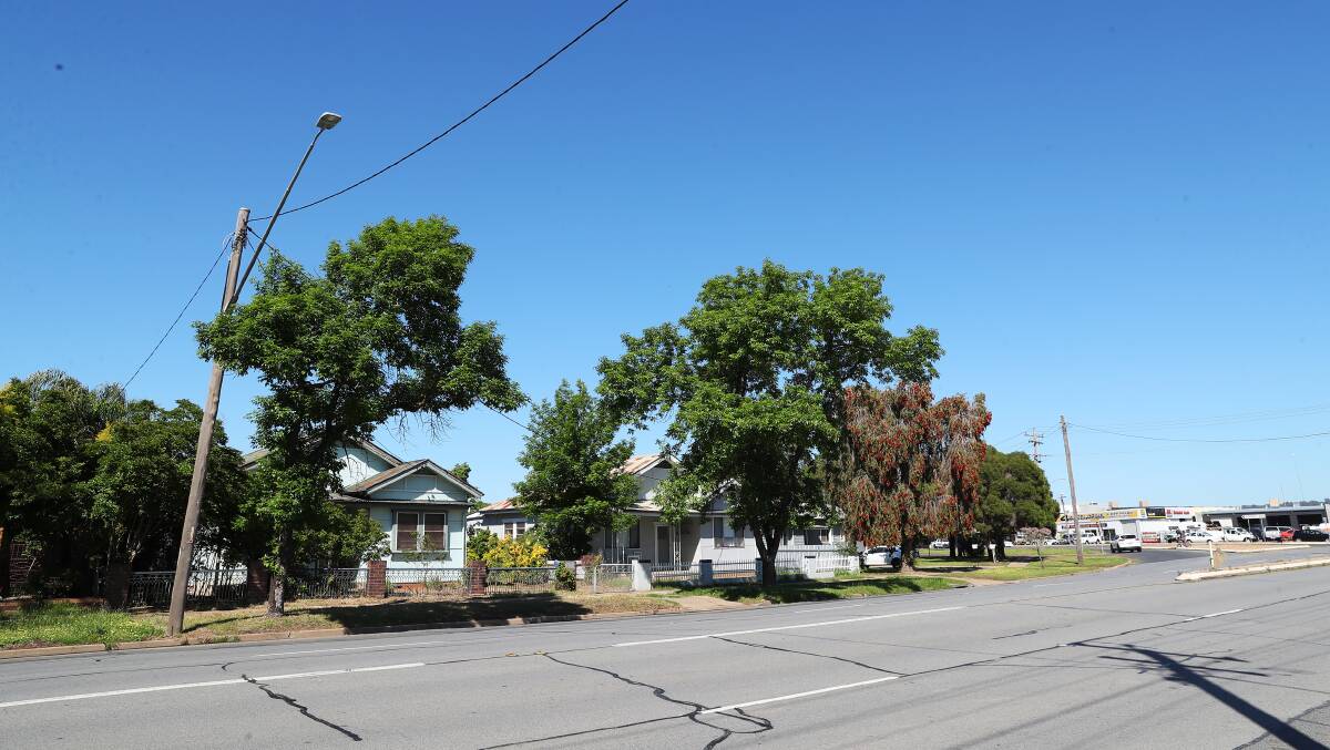 A new psychiatric care facility could be built on Edward Street near Dobney Avenue if approval is granted by Wagga council. Picture: Emma Hillier