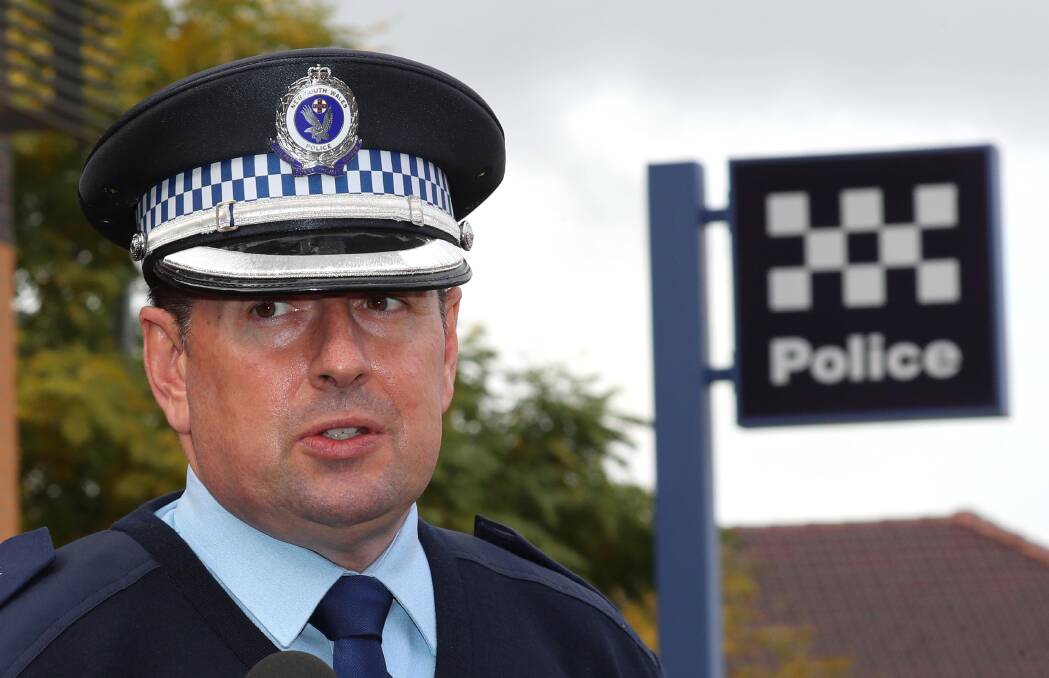Riverina Police District Inspector John Aichinger. Picture: Les Smith
