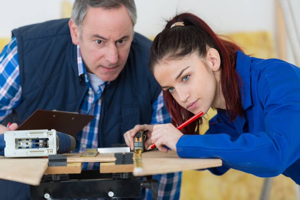 Career options: Apprenticeships and traineeships are available across almost every industry from administration and baking to plumbing, electrical and carpentry.