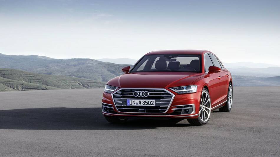 The Audi A8 is a semi-driverless car that will hit the market in 2018.
