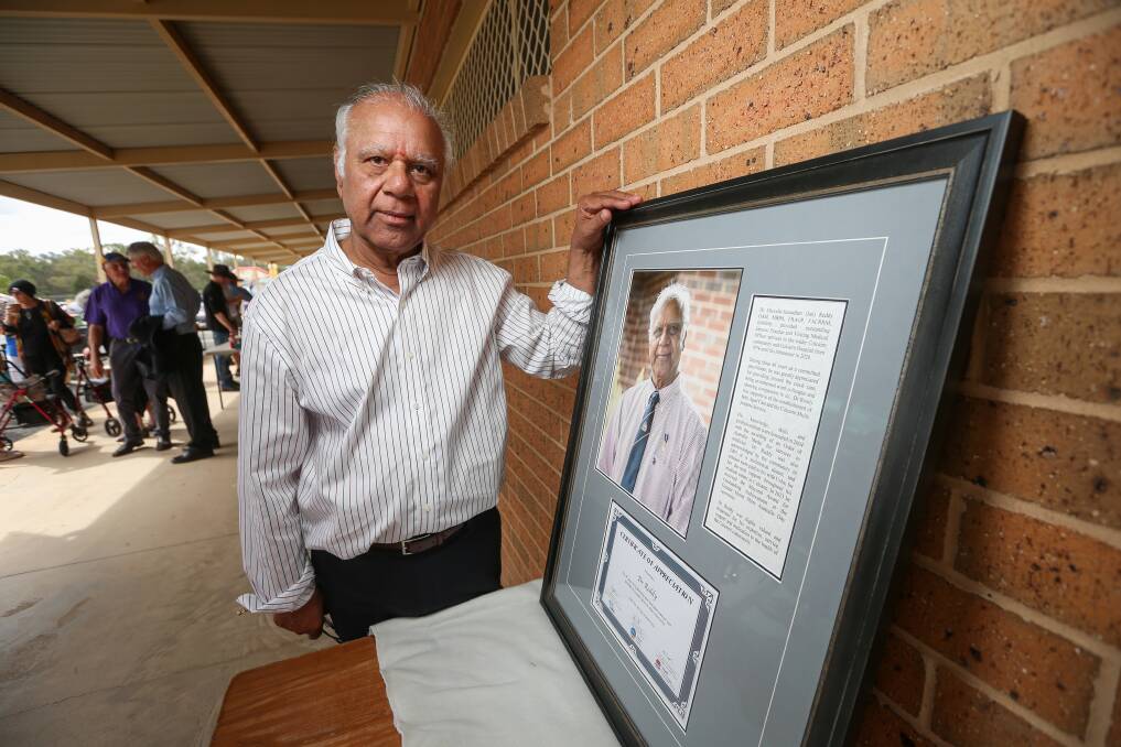 A plaque in the Culcairn hospital will recognise the service of Dr Jan Reddy. Picture: JAMES WILTSHIRE