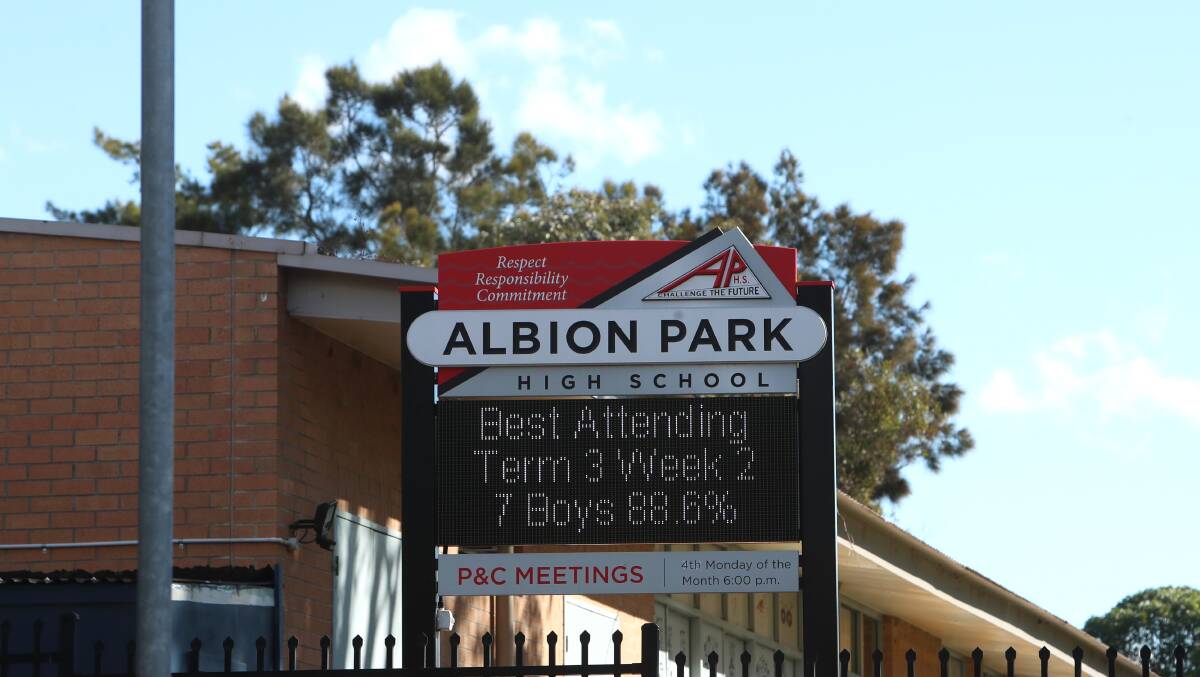 CONTROVERSY: Albion Park High School has been singled out by One Nation senator Mark Latham for holding a We Stand Assembly supporting the Black Lives Matter movement. Picture: Sylvia Liber.
