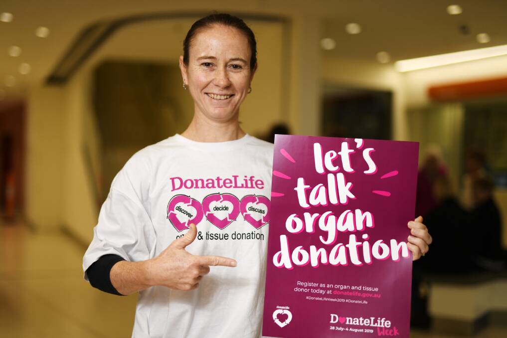DISCUSSION TIME: Registered nurse at Wagga Base Hospital Roylene Stanley has a message for everyone about organ donation.