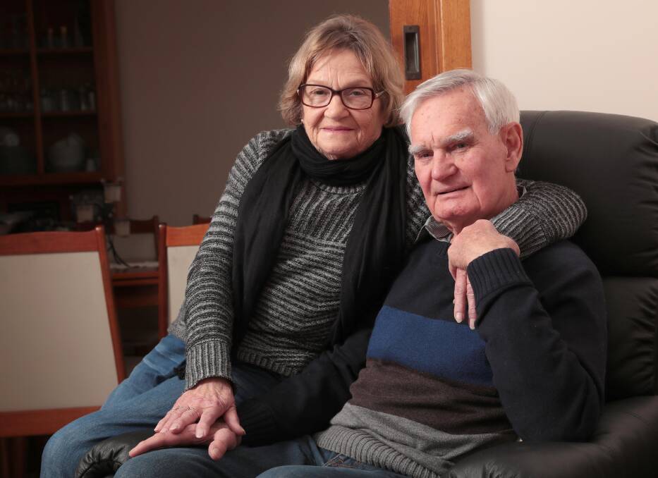 Wagga grandparents Peter and Margaret Castles have been campaigning for the PBS listing of Orkambi.